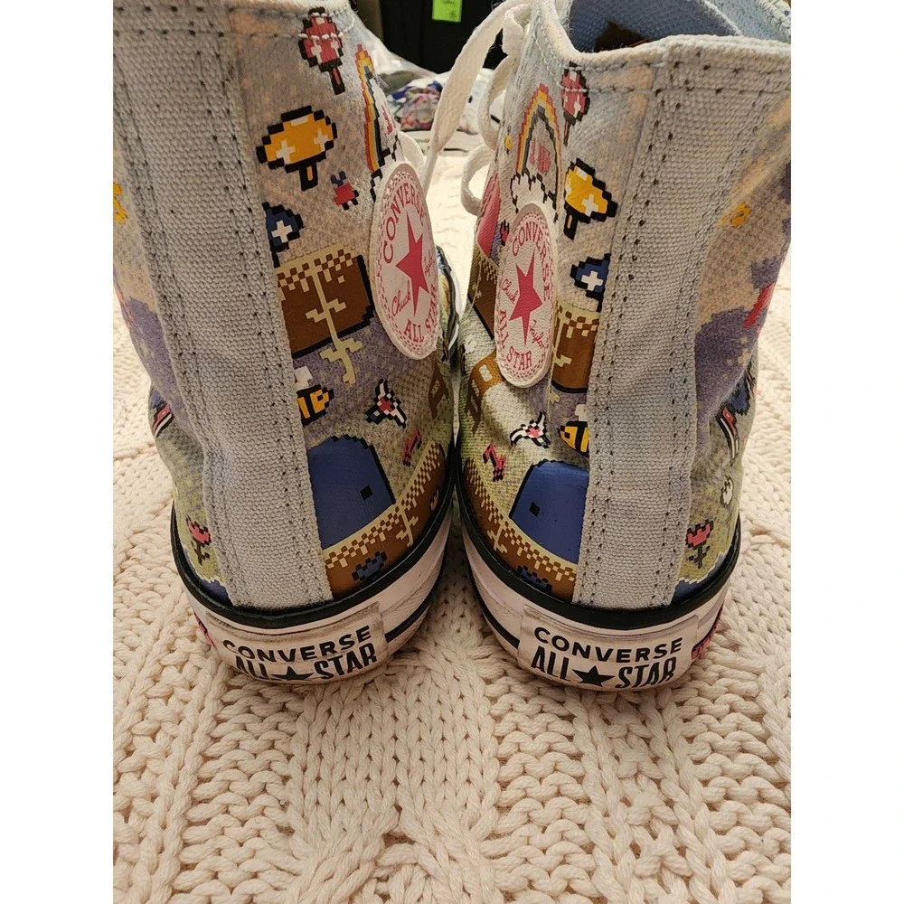Converse Chuck Taylor All Star Gamer Pixel Hi Top US Junior 5 / Women's 6.5